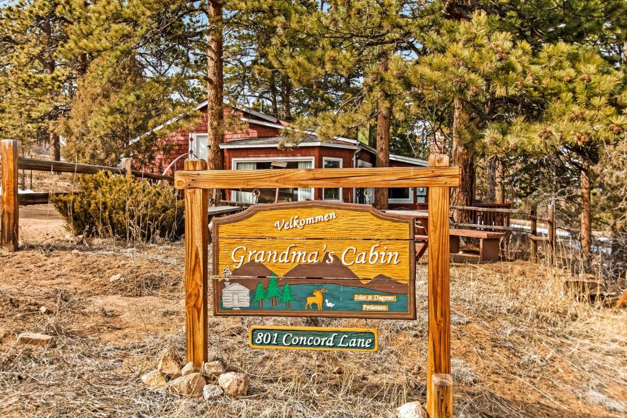 Grandma'S Cabin Estes Park Zewnętrze zdjęcie